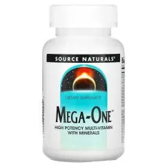 Витамины и минералы Source Naturals Mega-One 30 таблеток (0021078014409)