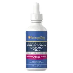 Натуральна добавка Puritan's Pride Melatonin 10 mg Liquid 59 мл (CN13333-1)