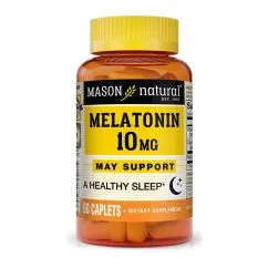 Натуральная добавка Mason Natural Melatonin 10 mg 60 каплет (311845181053)