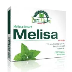 Натуральна добавка Olimp Melisa Premium 30 капсул (5901330043291)