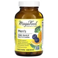 Вітаміни та мінерали MegaFood Men's One Daily 90 таблеток (0051494101087)