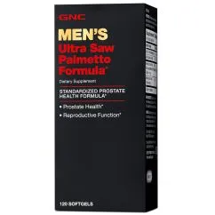 Натуральна добавка GNC Men's Saw Palmetto Formula Ultra 120 капсул (0048107124632)