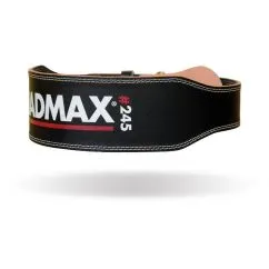 Пояс для важкої атлетики MAD MAX Leather MFB 245 Black (CN3426-3)