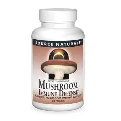 Натуральная добавка Source Naturals Mushroom Immune Defense 30 таблеток (0021078016083)