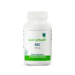 Амінокислота Seeking Health NAC 500 мг 90 вегакапсул (CN14631)