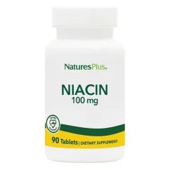 Витамины и минералы Natures Plus Niacin 100 мг 90 таблеток (0097467018501)