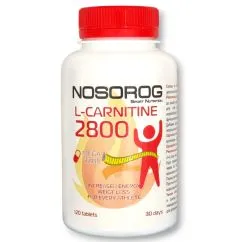 Жироспалювач Nosorog L-Carnitine, 120 таблеток (2000000004600)