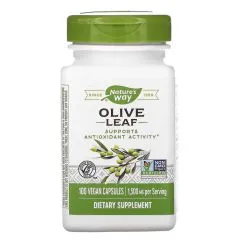 Натуральна добавка Nature's Way Olive Leaf 100 вегакапсул (033674145210)