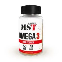 Жирные кислоты MST Omega 3 Triglyceride 90 капсул (CN13372)