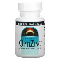 Вітаміни та мінерали Source Naturals OptiZinc 60 таблеток (0021078008477)
