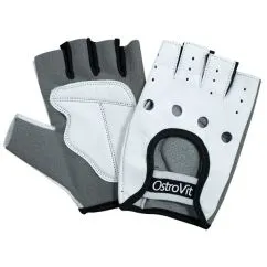 Перчатки для фитнеса OstroVit Gloves White/Grey L (5903246228984)
