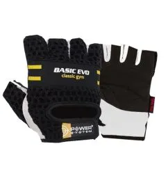 Перчатки для фитнеса Power System PS-2100 EVO Black/Yellow L (2100210022224)