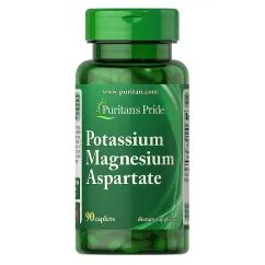 Вітаміни та мінерали Puritan's Pride Potassium Magnesium Aspartate 90 каплет (CN13021)