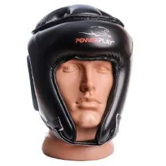 Боксерский шлем PowerPlay 3045 (турнирный) Black M (CN11846-2)