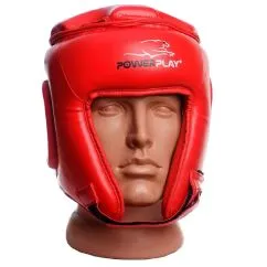 Боксерский шлем PowerPlay 3045 (турнирный) Red M (CN11845-2)