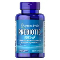 Пробіотики та пребіотики Puritan's Pride Prebiotic 60 капсул (0025077001576)