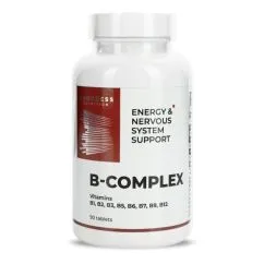 Витамины и минералы Progress Nutrition Vitamin B-Complex 90 таблеток (4751022439564)