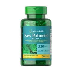 Натуральна добавка Puritan's Pride Saw Palmetto Extract 320 mg 60 капсул (074312102936)