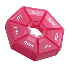 Таблетка Semi 7Days Mini Pill Box Red (CN14421)