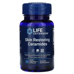 Натуральная добавка Life Extension Skin Restoring Ceramides 30 вегакапсул (737870209638)