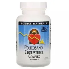 Натуральная добавка Source Naturals Policosonol Cholesterol Complex 60 таблеток (021078015314)