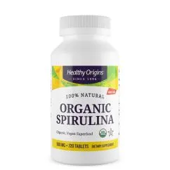 Натуральная добавка Healthy Origins Spirulina Organic 500 mg 720 таблеток (603573882396)
