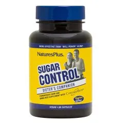 Вітаміни та мінерали Natures Plus Sugar Control 60 капсул (097467047099)