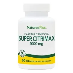 Жироспалювач Natures Plus Super Citrimax 1000 mg, 60 таблеток (CN13553)