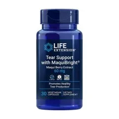Натуральная добавка Life Extension Tear Support with MaquiBright 60 mg 30 вегакапсул (737870191834)