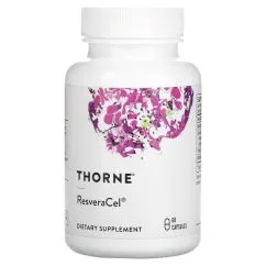 Натуральная добавка Thorne Resveracel 60 капсул (0693749012504)