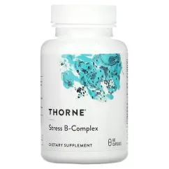 Витамины и минералы Thorne Stress B-Complex 60 вегакапсул (0693749002963)