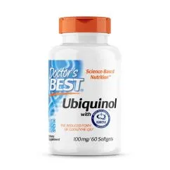 Натуральная добавка Doctor's Best Ubiquinol with Kaneka 100 mg 60 капсул (753950002050)