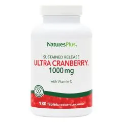 Натуральна добавка Natures Plus Ultra Cranberry 1000 180 таблеток (CN9464)