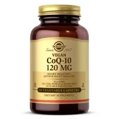 Натуральная добавка Solgar Vegetarian CoQ-10 120 mg 60 вегакапсул (033984009196)