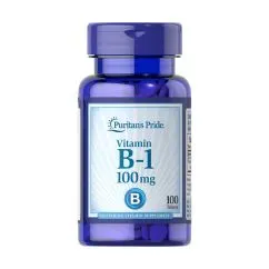 Вітаміни та мінерали Puritan's Pride Vitamin B-1 100 мг 100 таблеток (0074312116704)