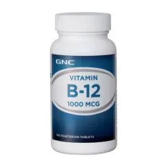 Витамины и минералы GNC Vitamin B12 1000 мкг 100 таблеток (CN14267)
