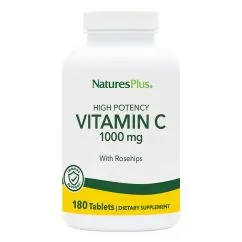 Вітаміни та мінерали Natures Plus Vitamin C 1000 мг 180 таблеток (097467022904)