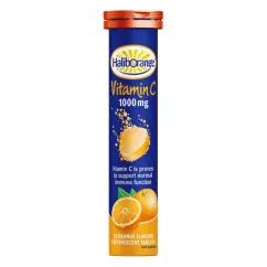 Вітаміни та мінерали Haliborange Vitamin C 1000 мг 20 шипучих таблеток Апельсин (CN14222-1)