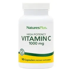 Вітаміни та мінерали Natures Plus Vitamin C 1000 мг 90 вегакапсул (0097467023123)