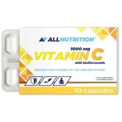 Вітаміни та мінерали AllNutrition Vitamin C 1000 мг + Bioflavonoids 10 капсул (5902837720432)