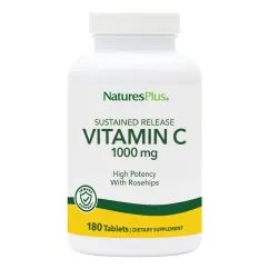 Витамины и минералы Natures Plus Vitamin C 1000 мг Sustained Release 180 таблеток (CN11705)