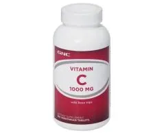 Вітаміни та мінерали GNC Vitamin C 1000 мг with Rose Hips 100 таблеток (4607015235777)