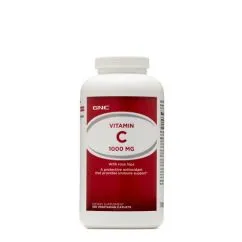 Вітаміни та мінерали GNC Vitamin C 1000 мг with Rose Hips 500 каплет (CN11409)
