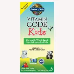 Вітаміни та мінерали Garden of Life Vitamin Code Kids 60 желеек Вишня-ягоди (658010114400)