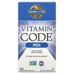 Витамины и минералы Garden of Life Vitamin Code Men 240 вегакапсул (658010114196)