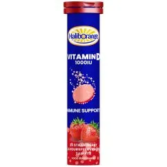 Вітаміни та мінерали Haliborange Vitamin D 1000 IU 20 шипучих пігулок (CN14224-1)