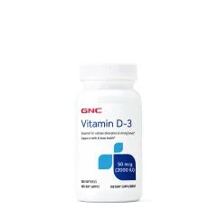 Вітаміни та мінерали GNC Vitamin D3 2000 IU 180 капсул (CN11412)