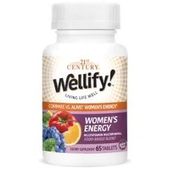 Вітаміни та мінерали 21st Century Wellify! Women's Energy 65 таблеток (0740985224434)