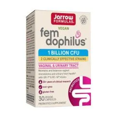 Пробиотики и пребиотики Jarrow Formulas Fem Dophilus 1 billion CFU 30 вегакапсул (790011030416)