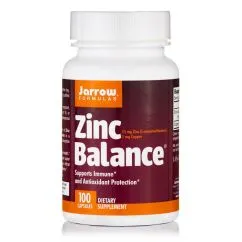 Вітаміни та мінерали Jarrow Formulas Zinc Balance 100 капсул (0790011130086)